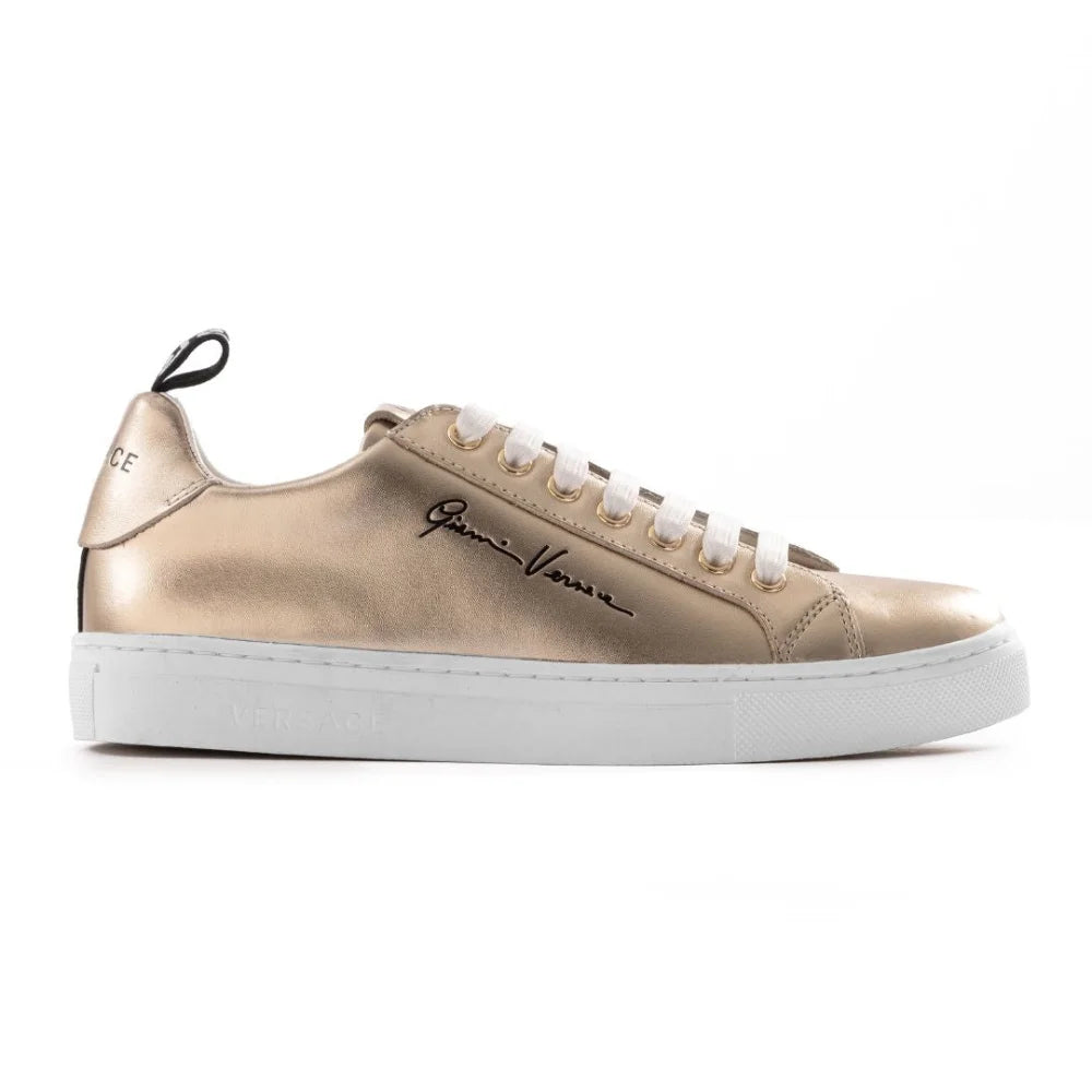 VERSACE Medusa Logo Sneakers - GLD