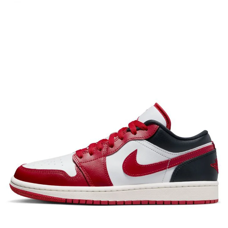 Women's Air Jordan 1 Low - White/Gym Red