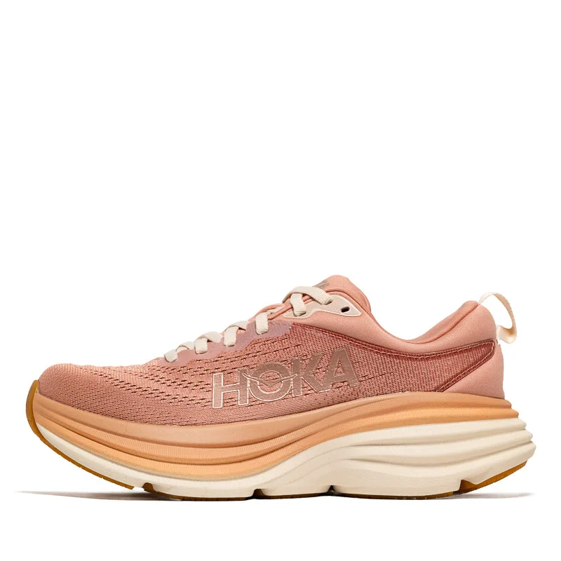 Women's Hoka Bondi 8 - Sandstone/Cream