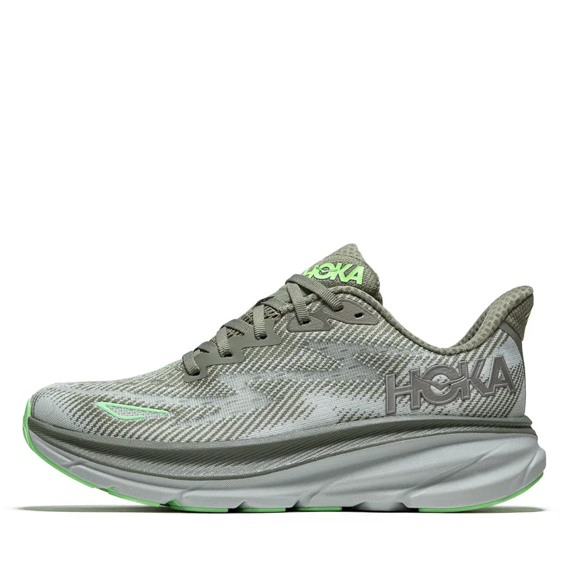 Women's Hoka Clifton 9 - Olive Haze/Mercury